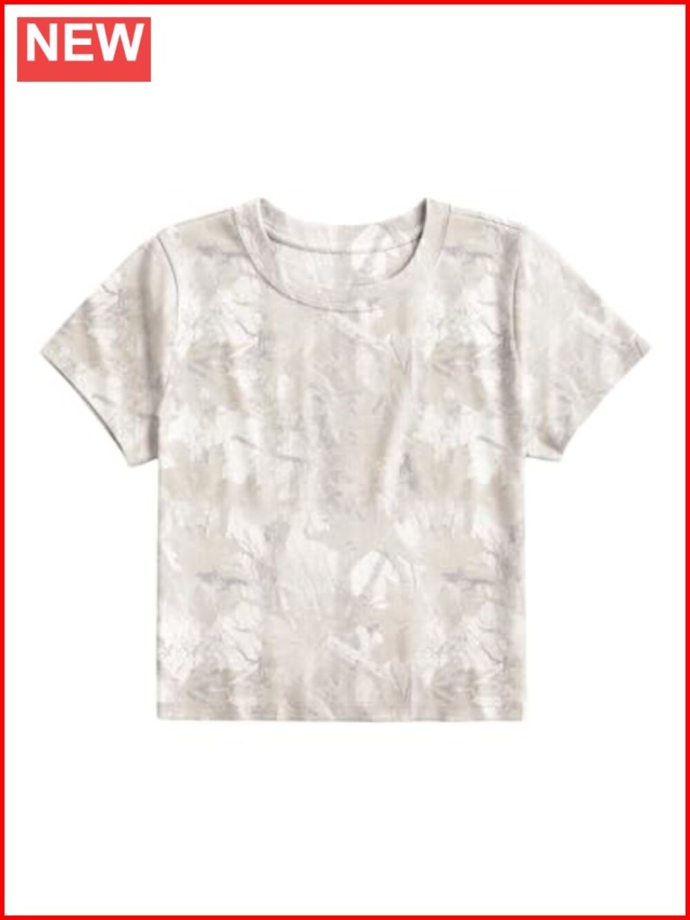 Womens Camo Crop Top Maple Leaf Graphic Baby Tee Short Sleeve Slim Fit
